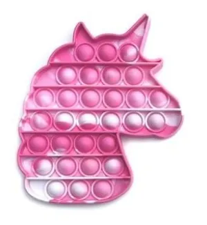 Pop It Fidget Toy - Tie Dye Unicorn