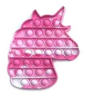Pop It Fidget Toy - Tie Dye Unicorn