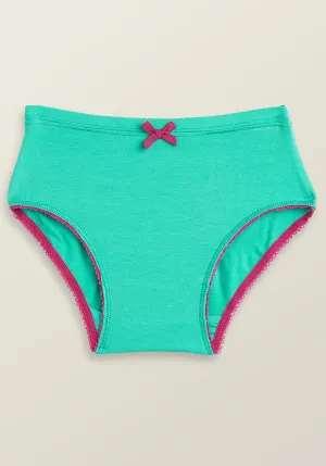 Primary Girls Hipsters Green Tencel Modal