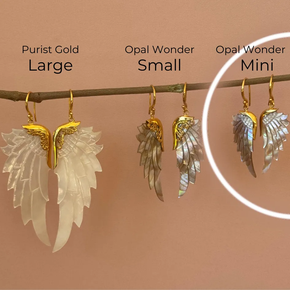 Purist Gold earrings (Mini)