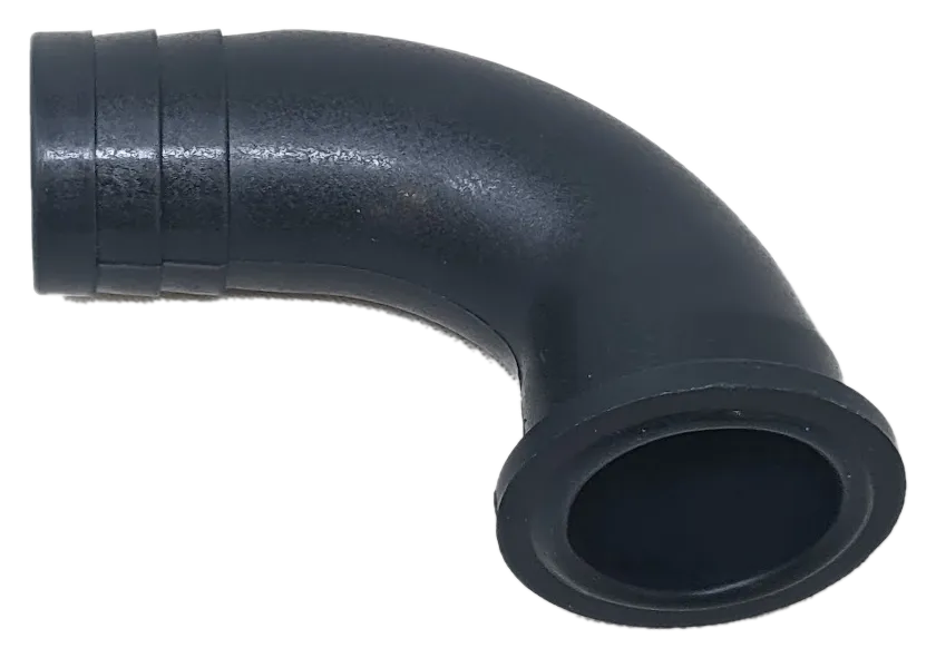 QN HOSE SHANK - 1" SST x 1" - SWEEP 90deg