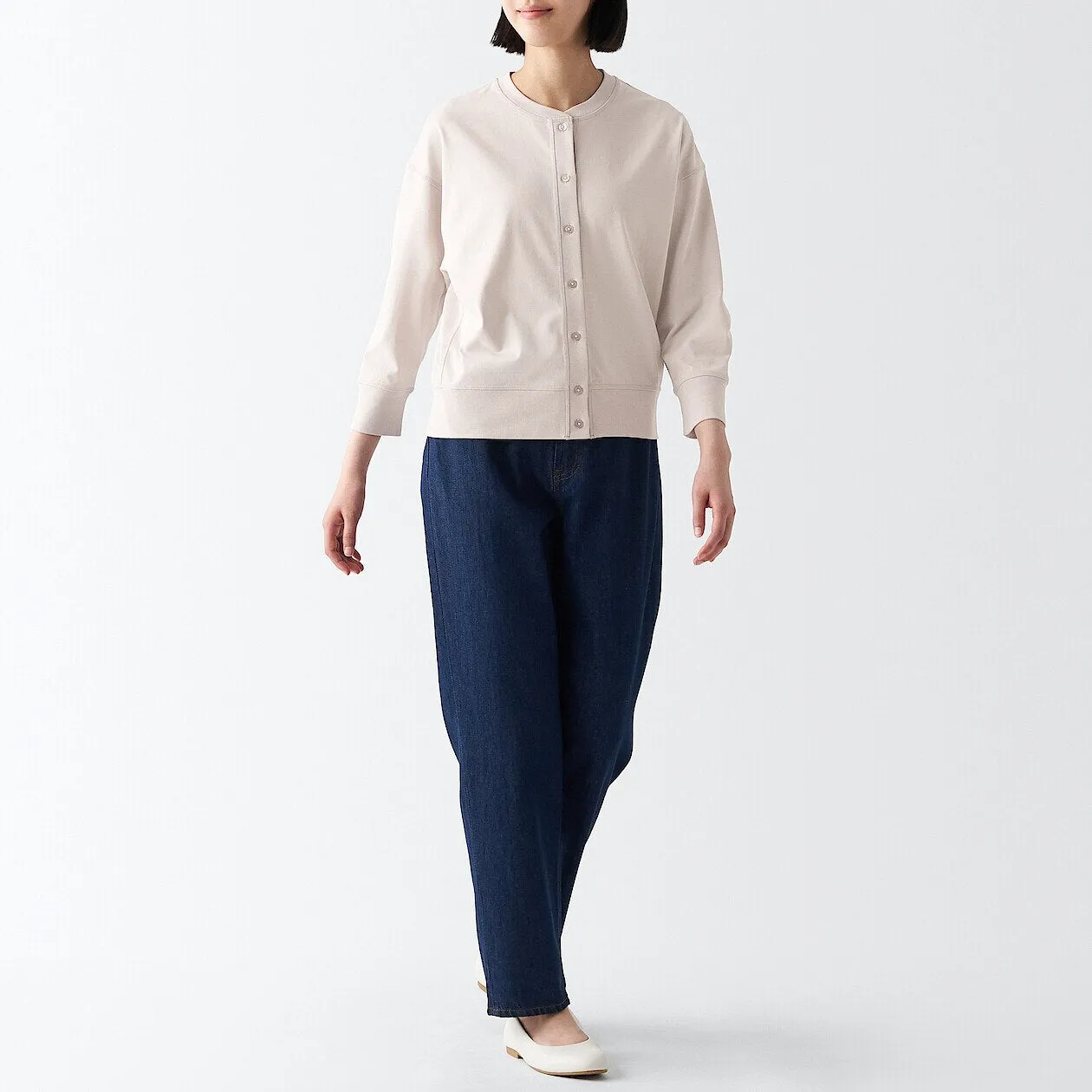 Quick Dry 3/4 Sleeve Cardigan