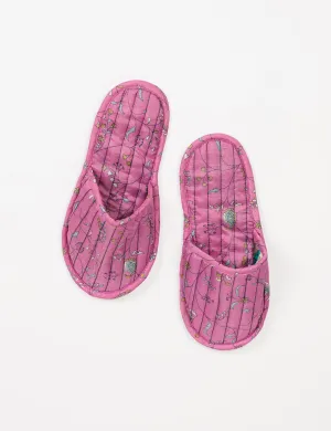 QUILTED SLIPPERS