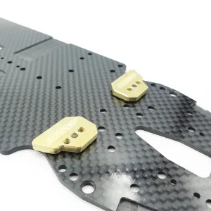 "Weight Shift" Adjustable LCG Chassis Weights for A800MMX & Xray T4'21 SlimFlex (Rear)