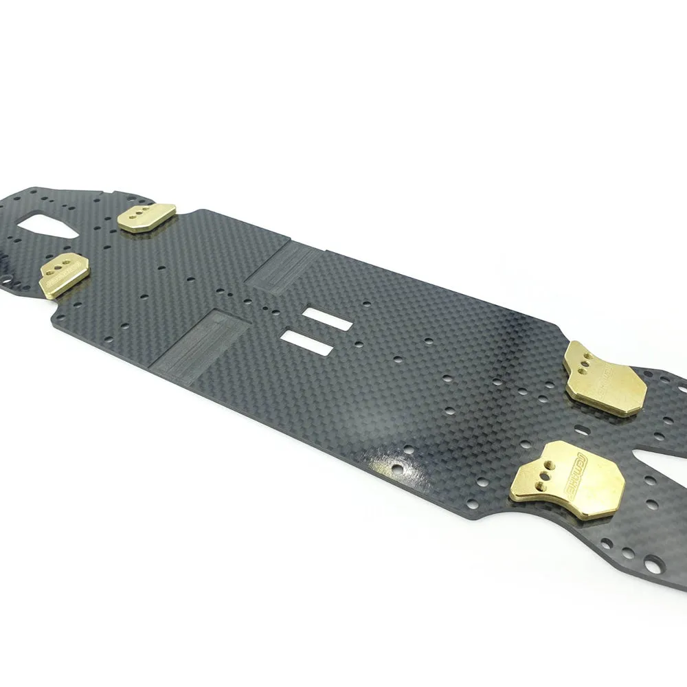"Weight Shift" Adjustable LCG Chassis Weights for A800MMX & Xray T4'21 SlimFlex (Rear)