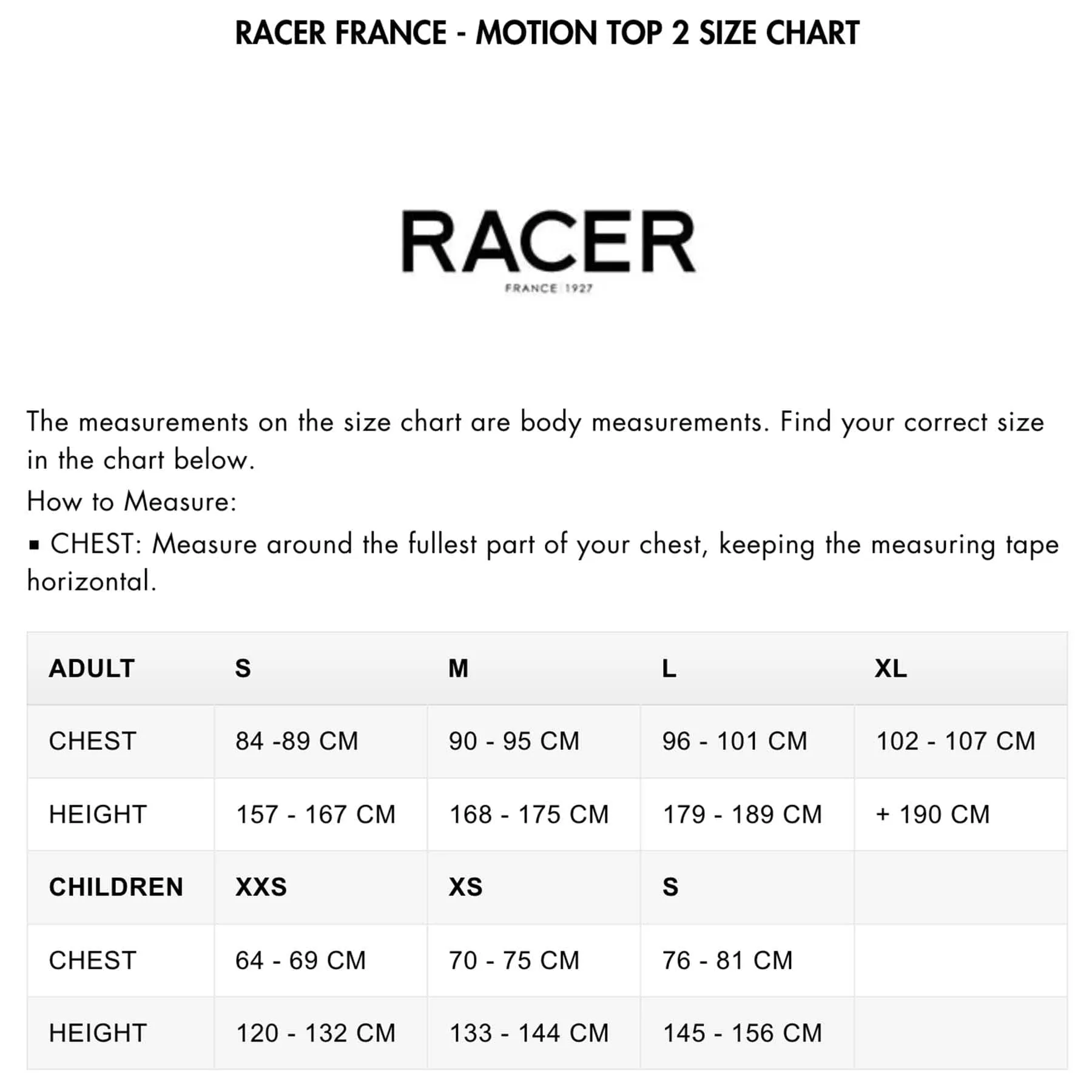 RACER France Mountain Top KID 3 - Body Protector