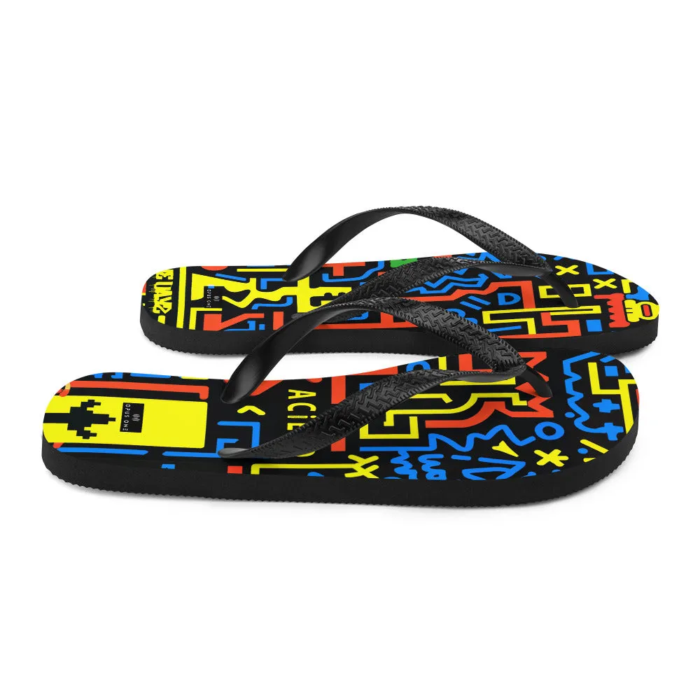 Rave Dayz (v7) Flip-Flops