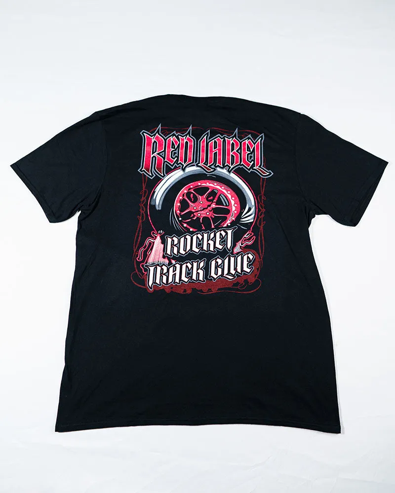 Rocket Track Glue Red Label T Shirt