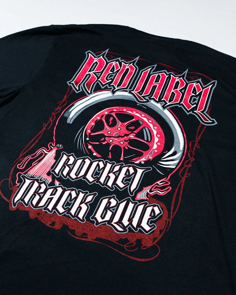 Rocket Track Glue Red Label T Shirt