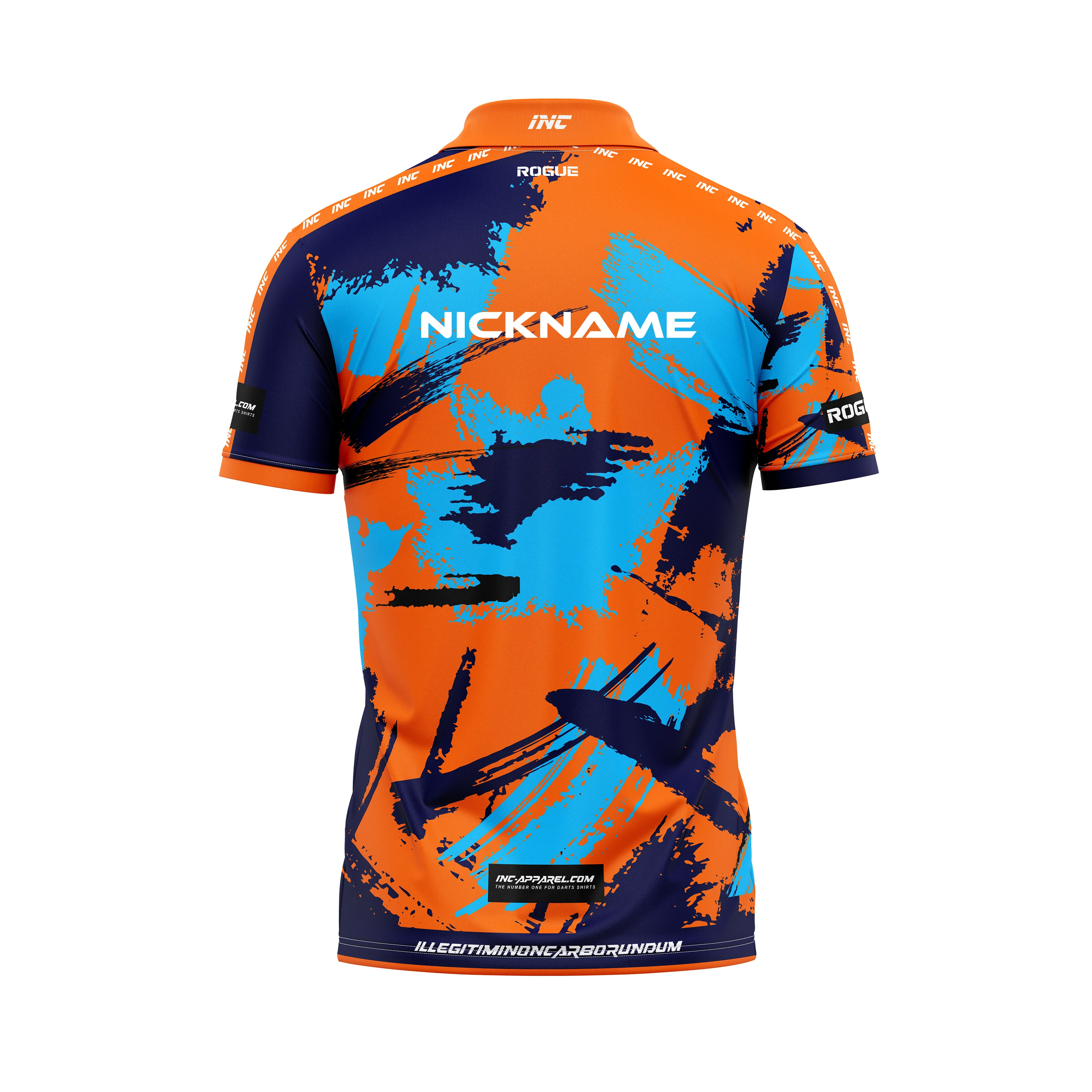Rogue Phoenicis Darts Zip Polo Shirt