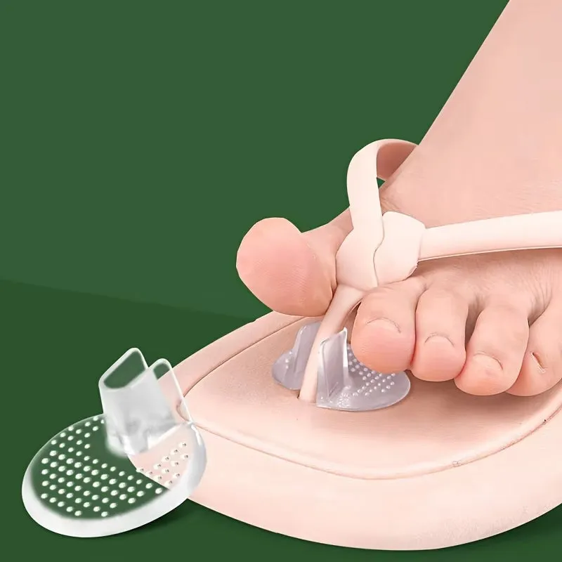 Round Flip-flop Clip Foot Pad 6 Pair
