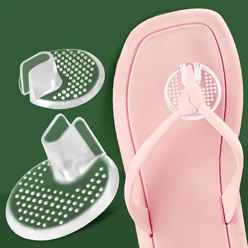 Round Flip-flop Clip Foot Pad 6 Pair