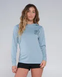 Salty Crew Line Up Hooded Sun Shirt