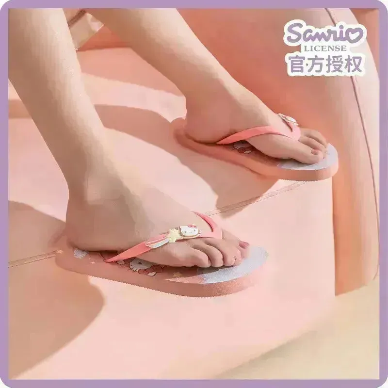 Sanrio Beachside Thick Soled Flip Flops