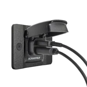 ScanStrut Flip-Pro USB laddare vattentät fästplatta front