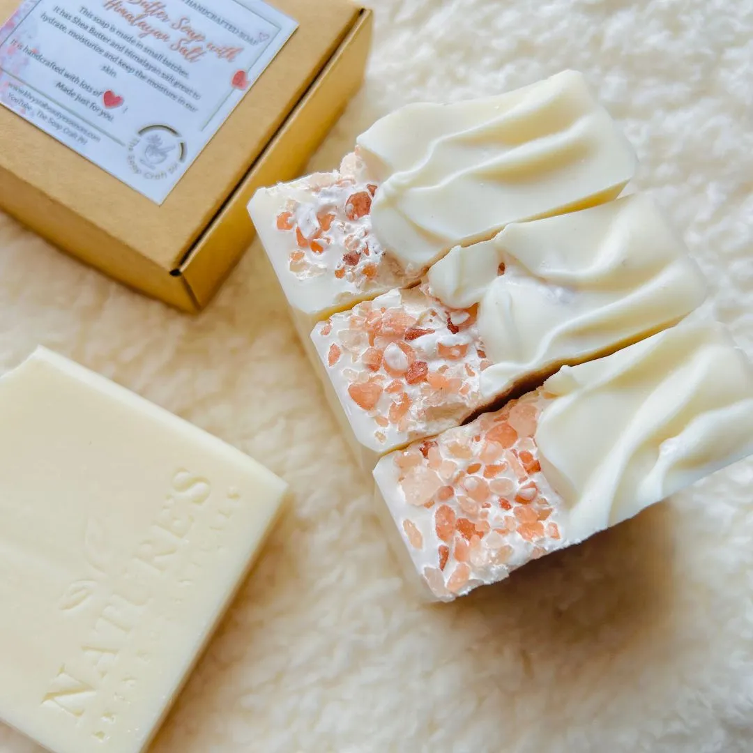 Shea Butter with Himalayan Salt Soap 110g