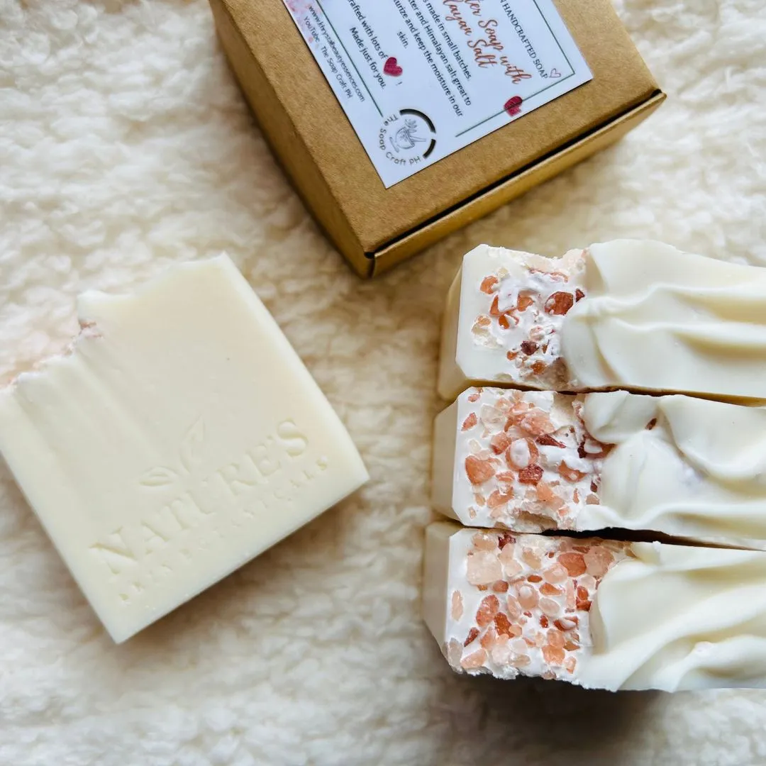 Shea Butter with Himalayan Salt Soap 110g