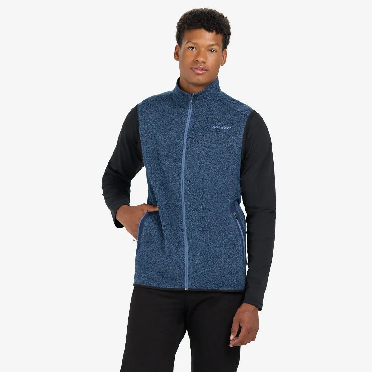 Ski-Doo Zip-Up Fleece Vest
