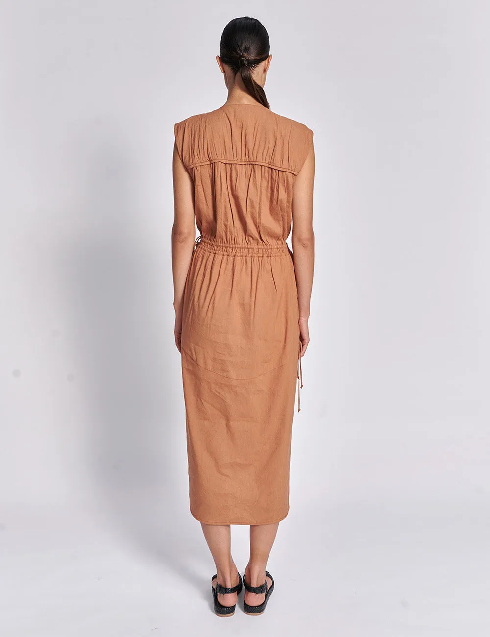 SOPHIE DRESS | CARAMEL