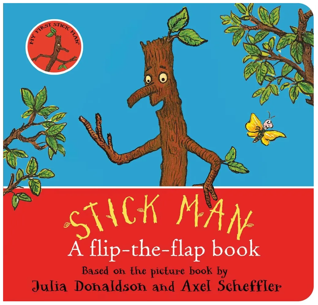Stick Man - Flip Flap - Board Book