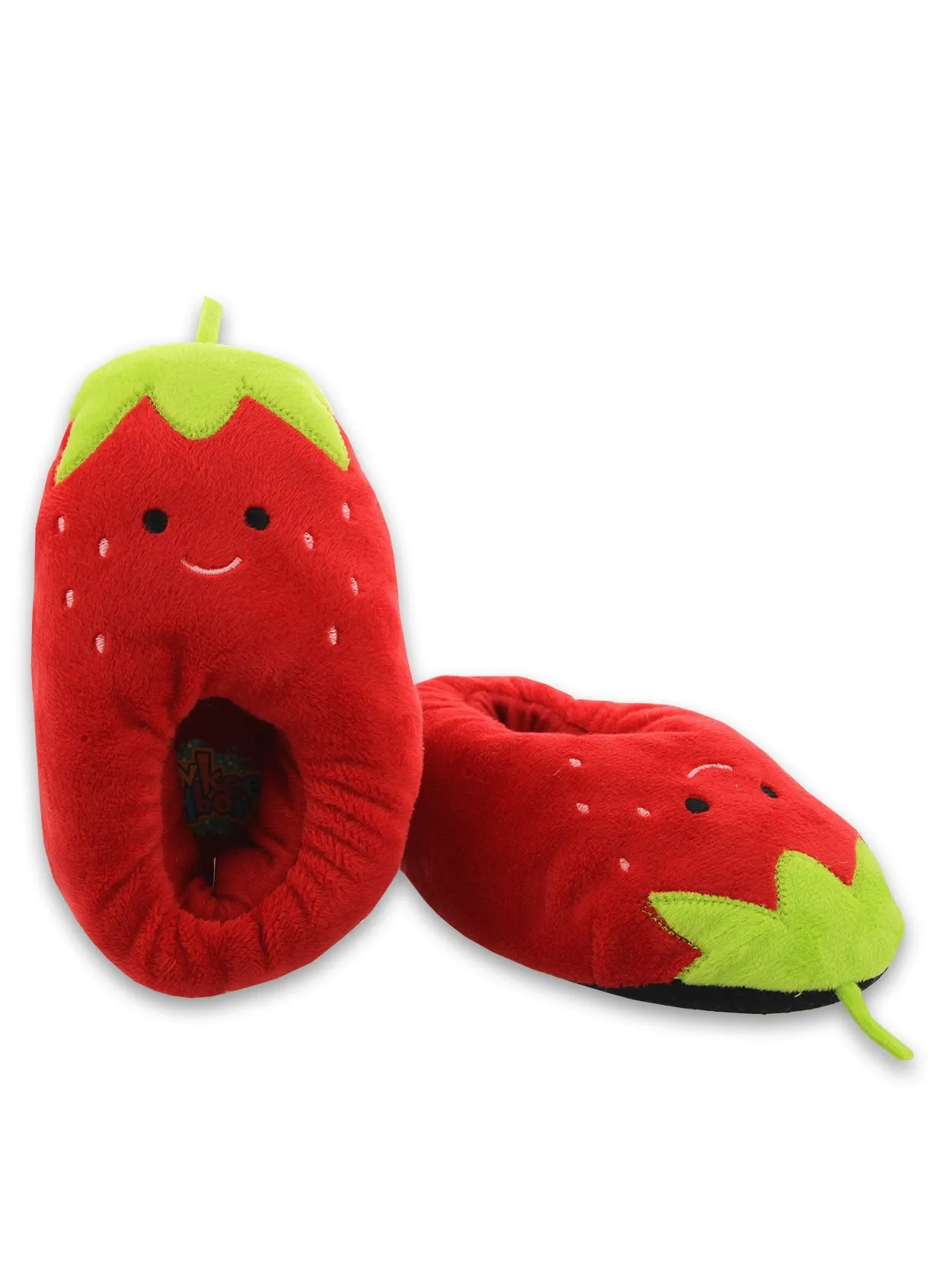 Strawberry Plush Slippers