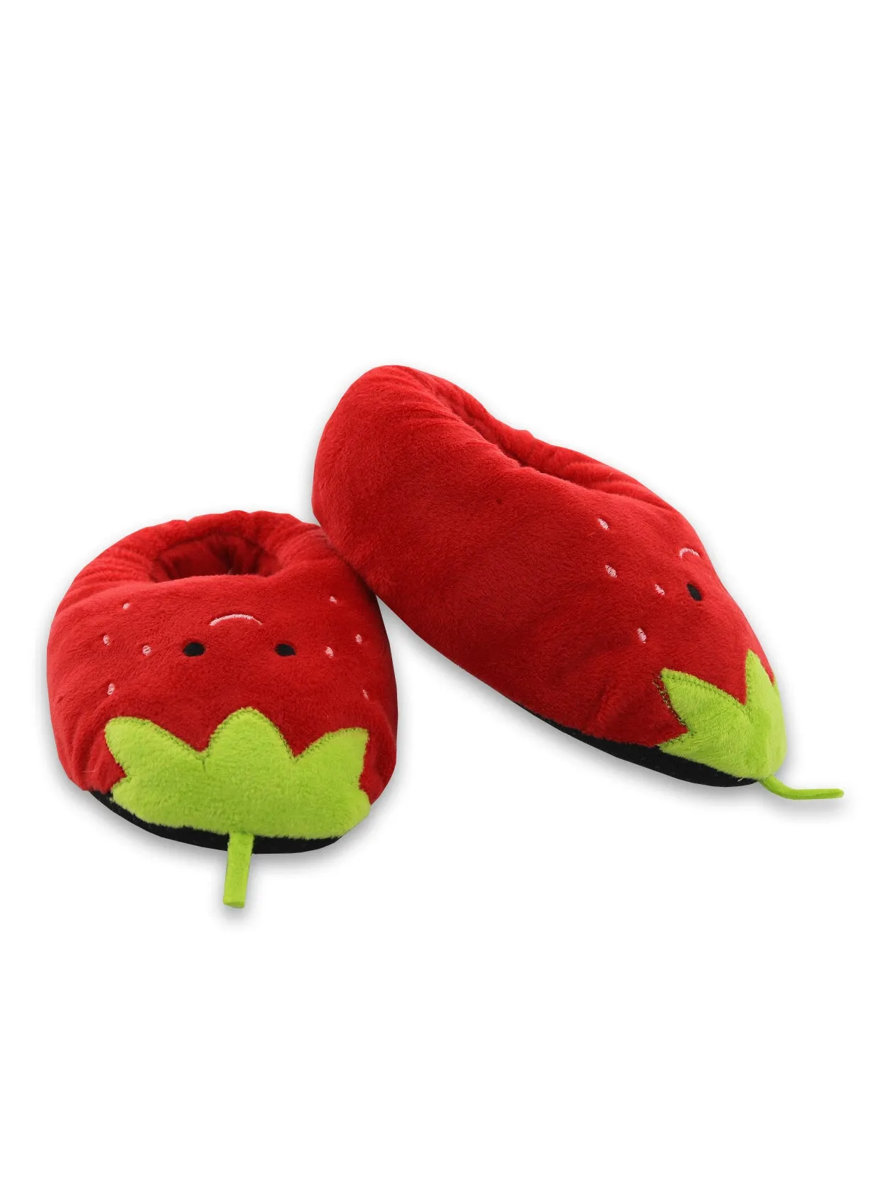 Strawberry Plush Slippers