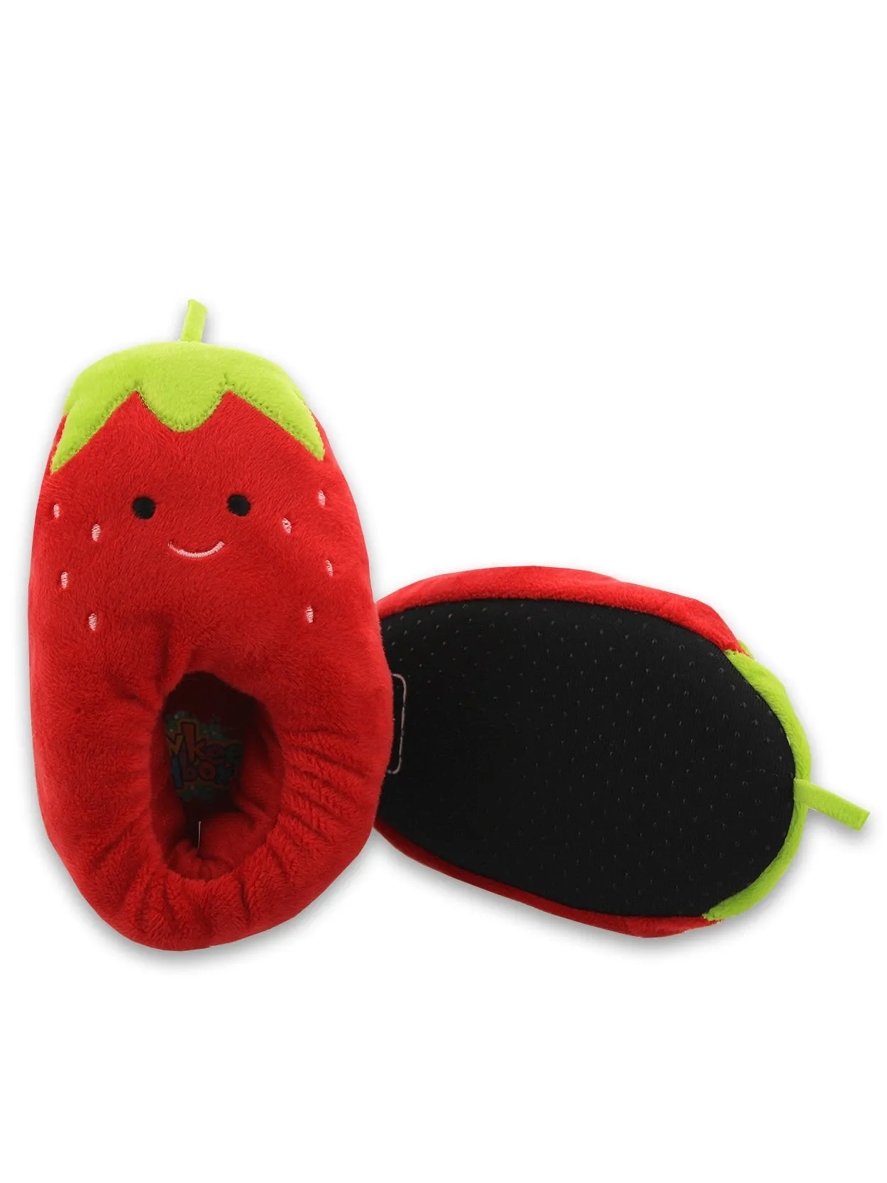 Strawberry Plush Slippers