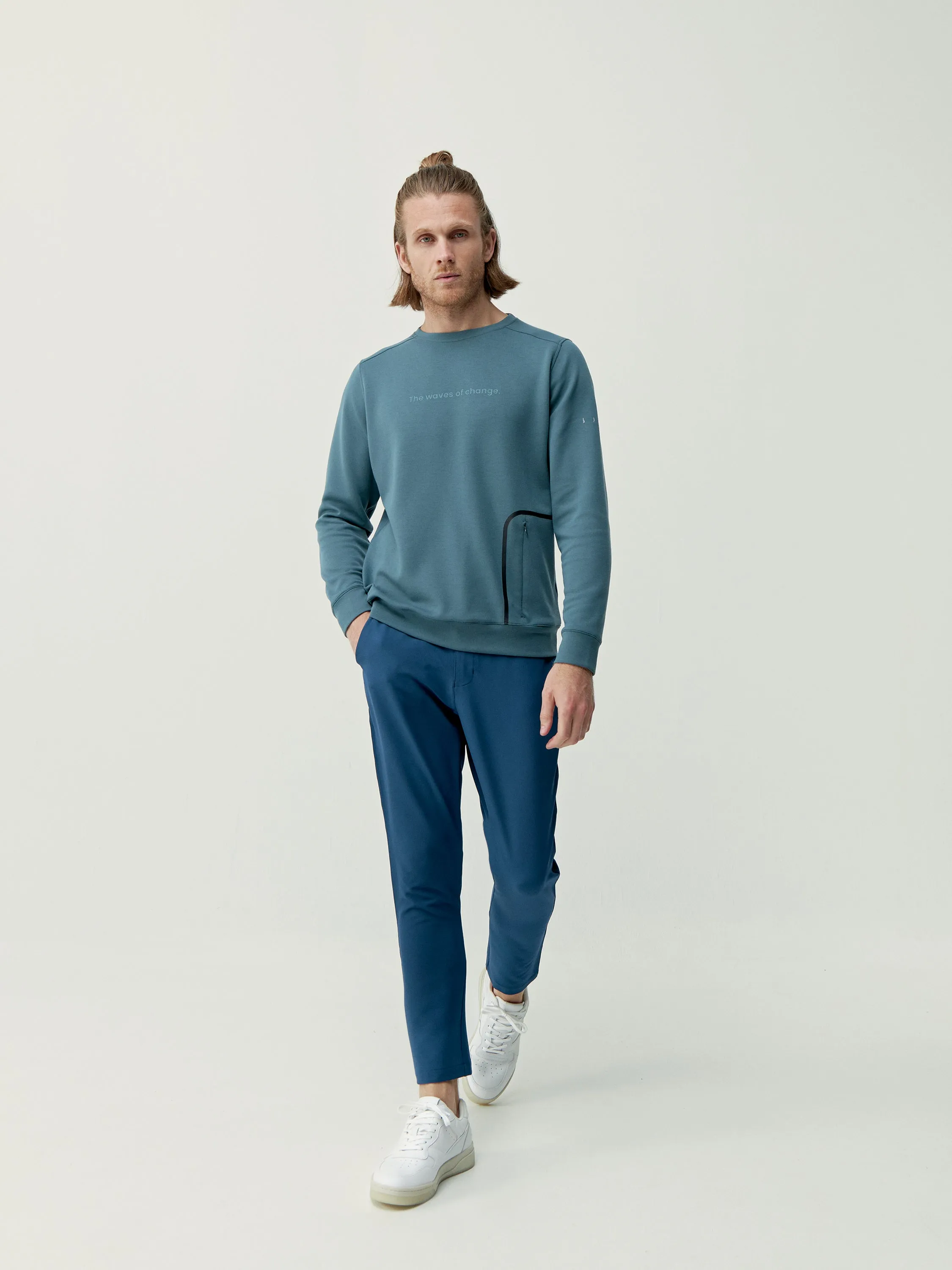 Sweatshirt Yangtse  Grey Green