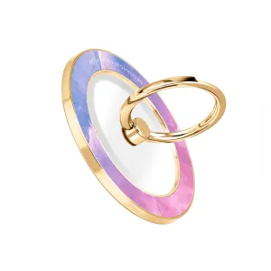 Sweet Rainbow - Golden MagSafe Phone Grip and Ring Holder Stand