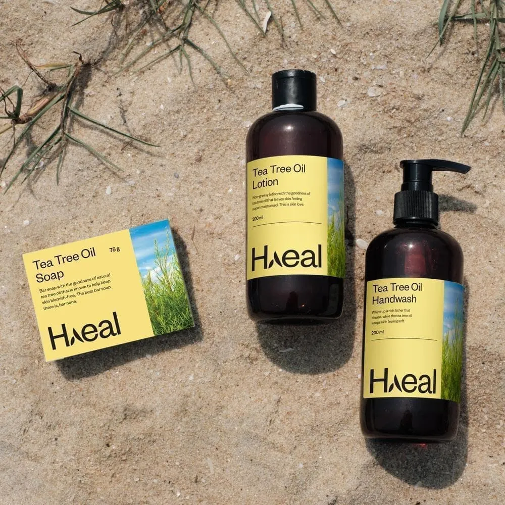 Tea Tree Oil Range Combo Pack (Handwash, Lotion & Soap)