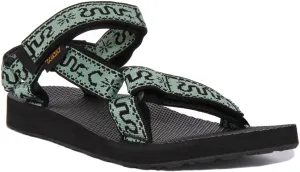 Teva Orig Universal In Black Green For Women