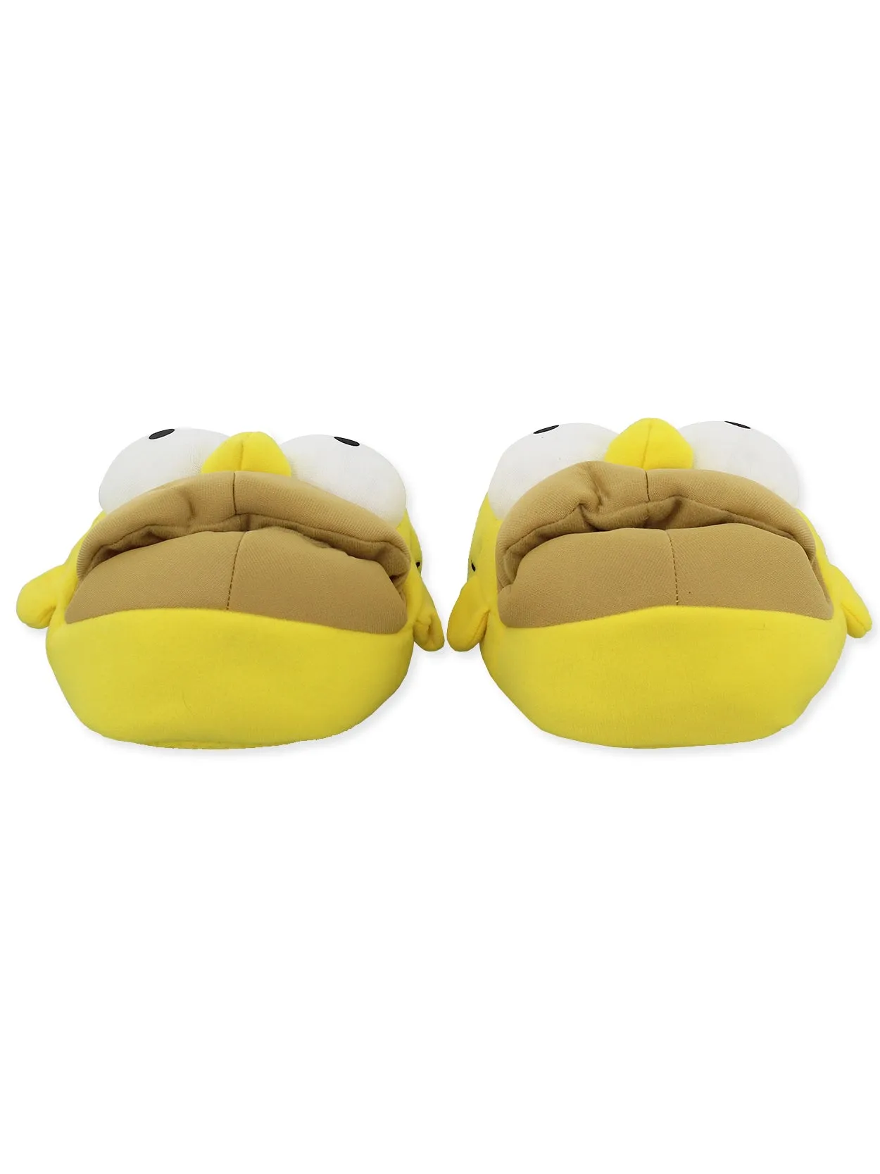 The Simpsons Novelty Plush Adult 3D Homer Simpson Face Slippers