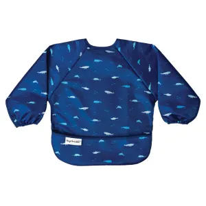 Tiny Twinkle Mess-Proof Full Sleeve Bib - Ocean Life