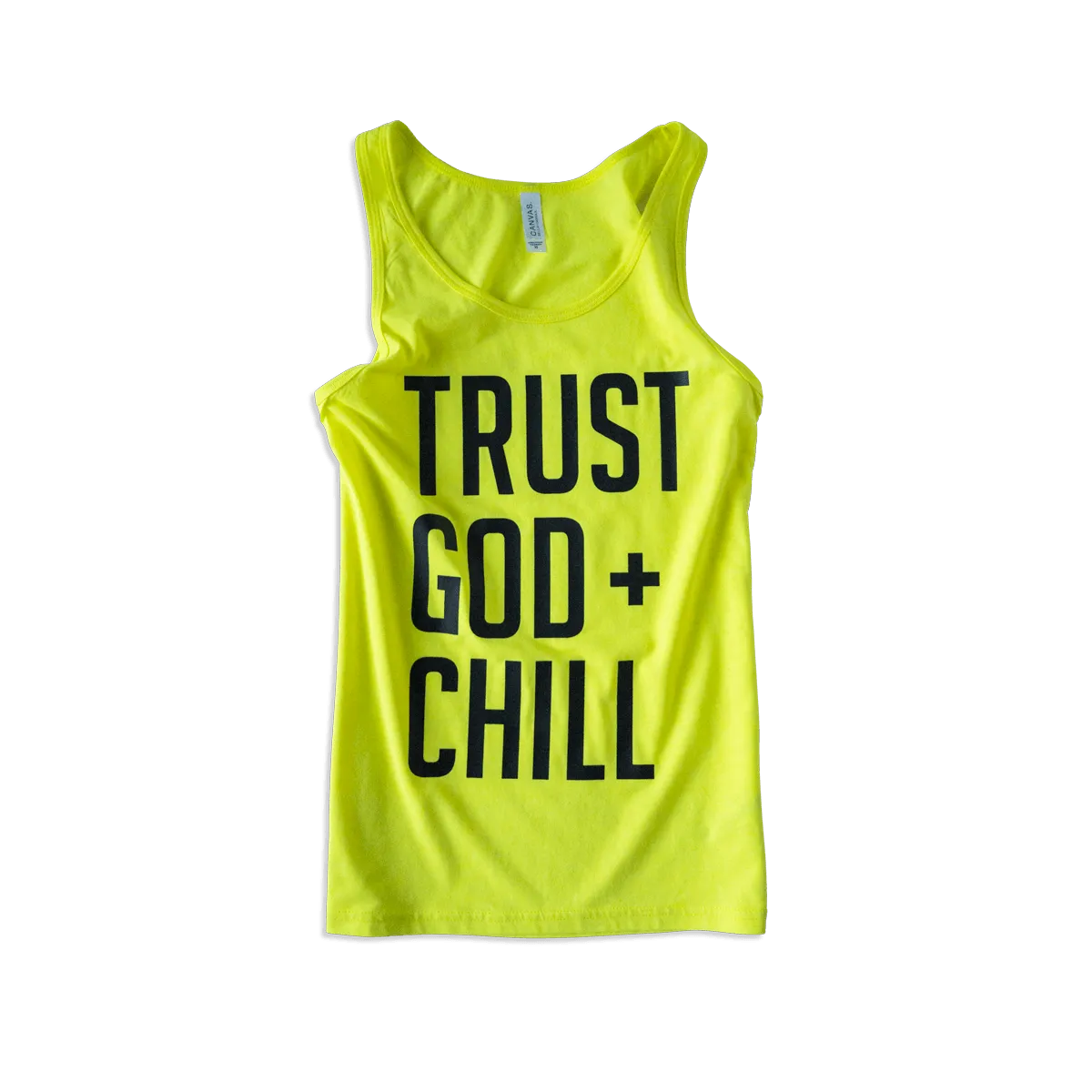 Trust God   Chill Adult Jersey Tank