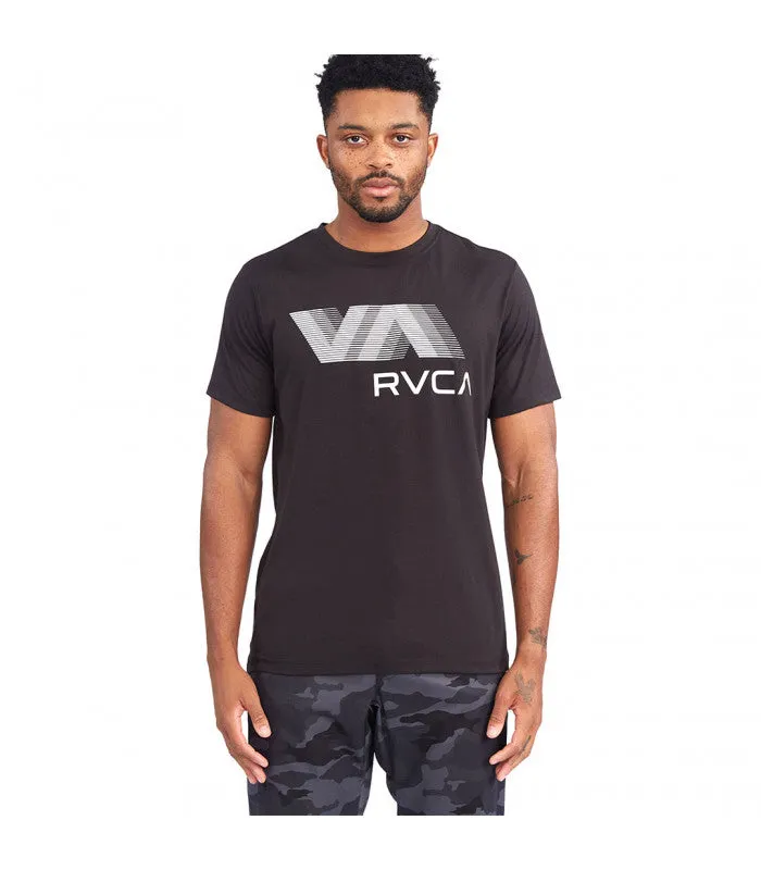 VA RVCA BLUR SS TEE Black