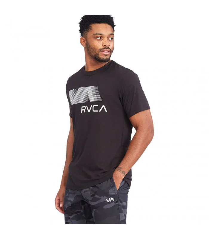 VA RVCA BLUR SS TEE Black