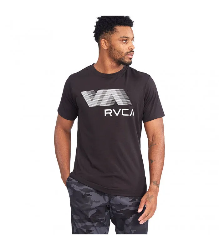 VA RVCA BLUR SS TEE Black