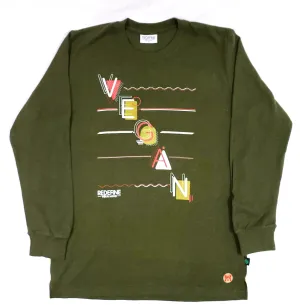 Vegan Dimensions Long Sleeve Top