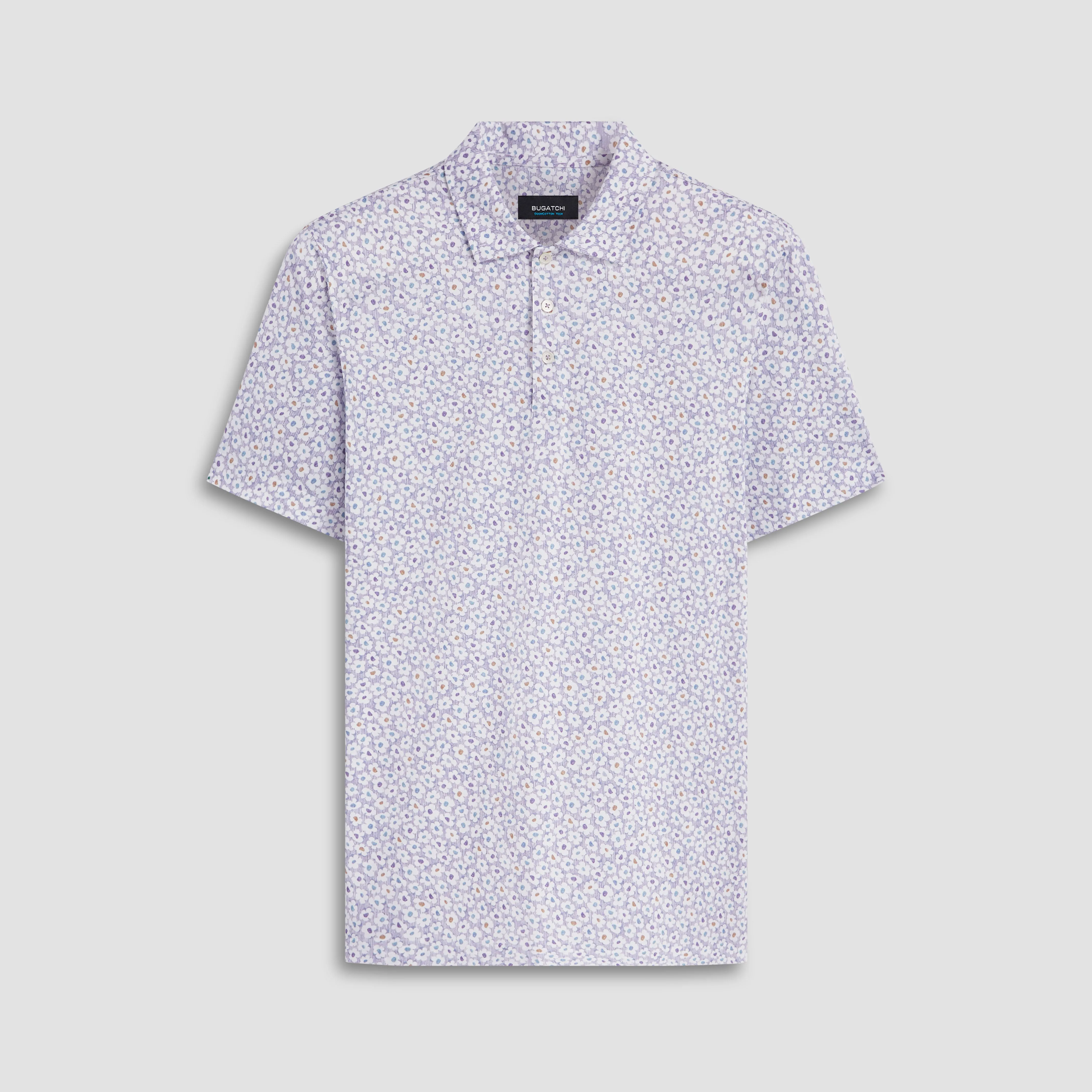 Victor Floral Print OoohCotton Polo