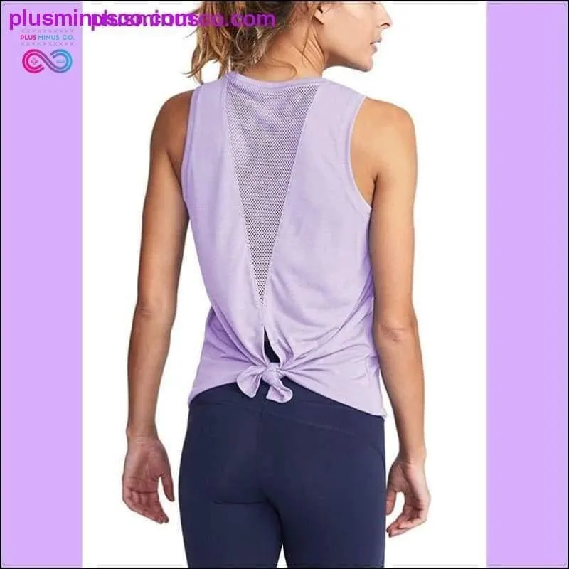 Women Gym Shirt Summer Yoga Tank Top Quick Dry Mesh Sport