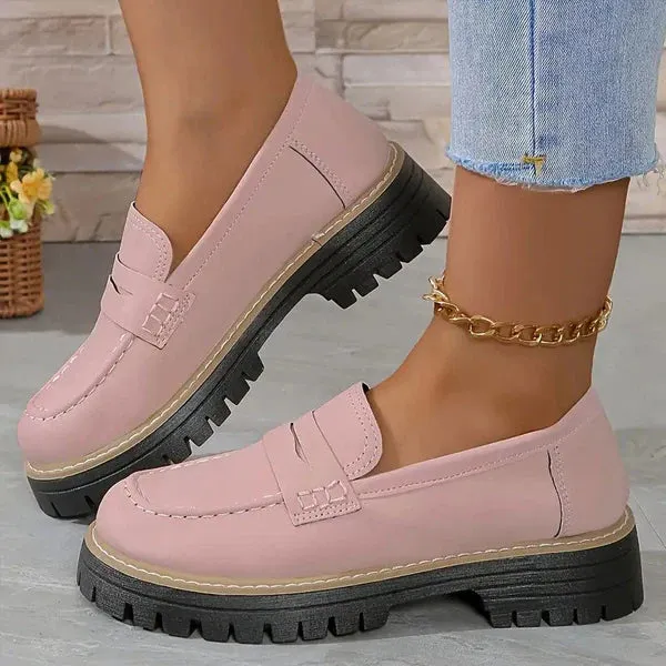 Women's Chunky Platform Loafers | Comfortable & Stylish