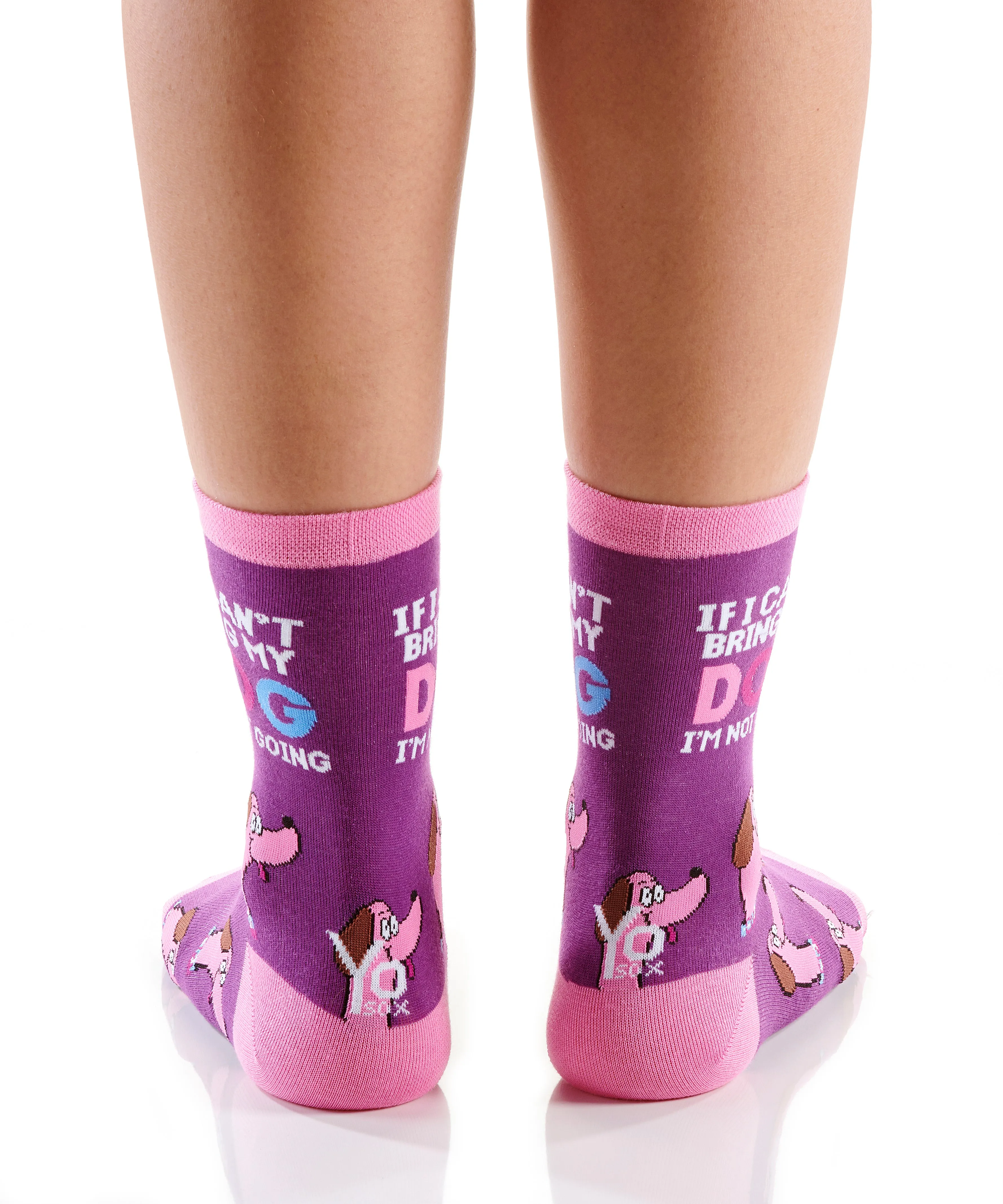 Women's Crew Sock, Word Of Dog