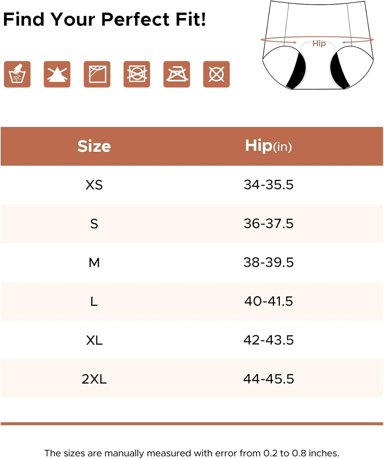 Women's Seamless Quick Dry Period Underwear 3-Pack