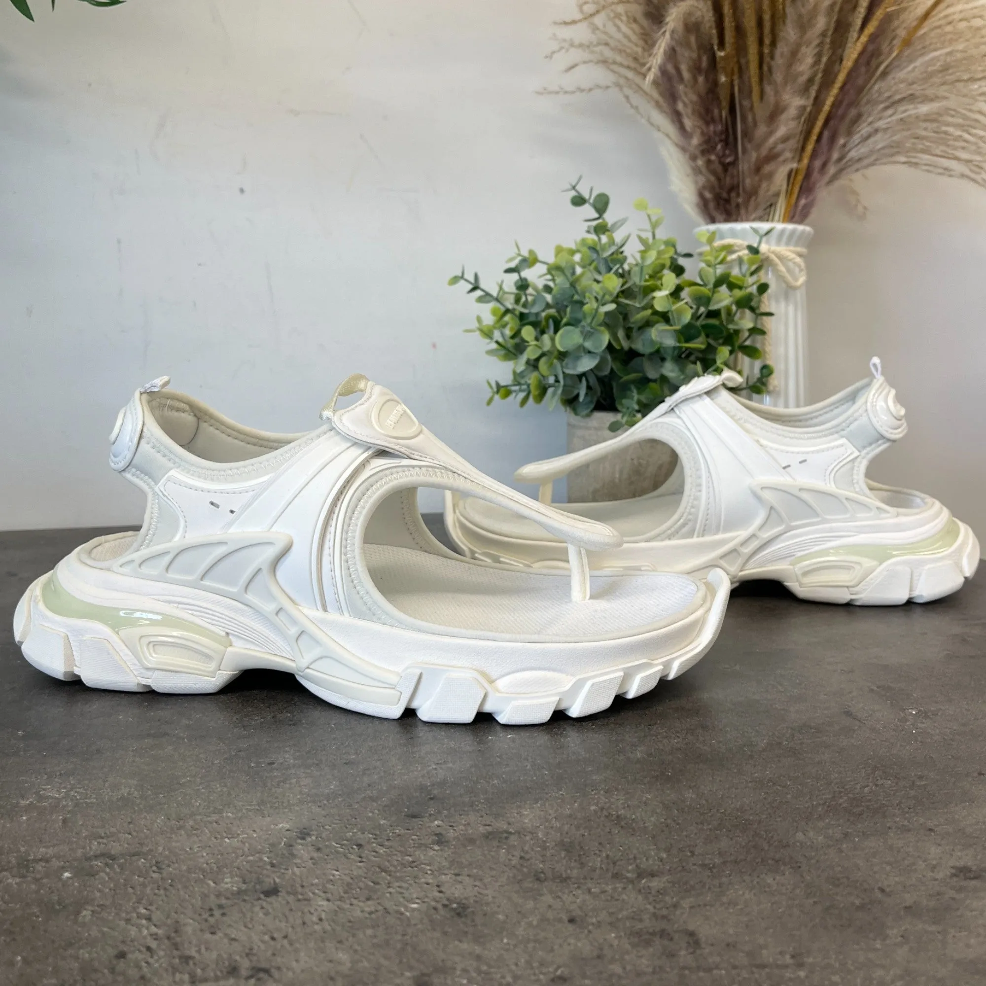 Women's Track Sandals White Size EU 37 / UK 4