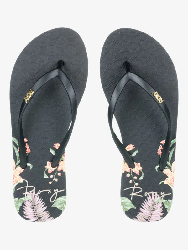 Womens Viva Printed Flip-Flops