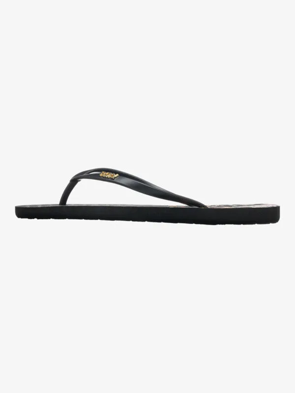 Womens Viva Printed Flip-Flops