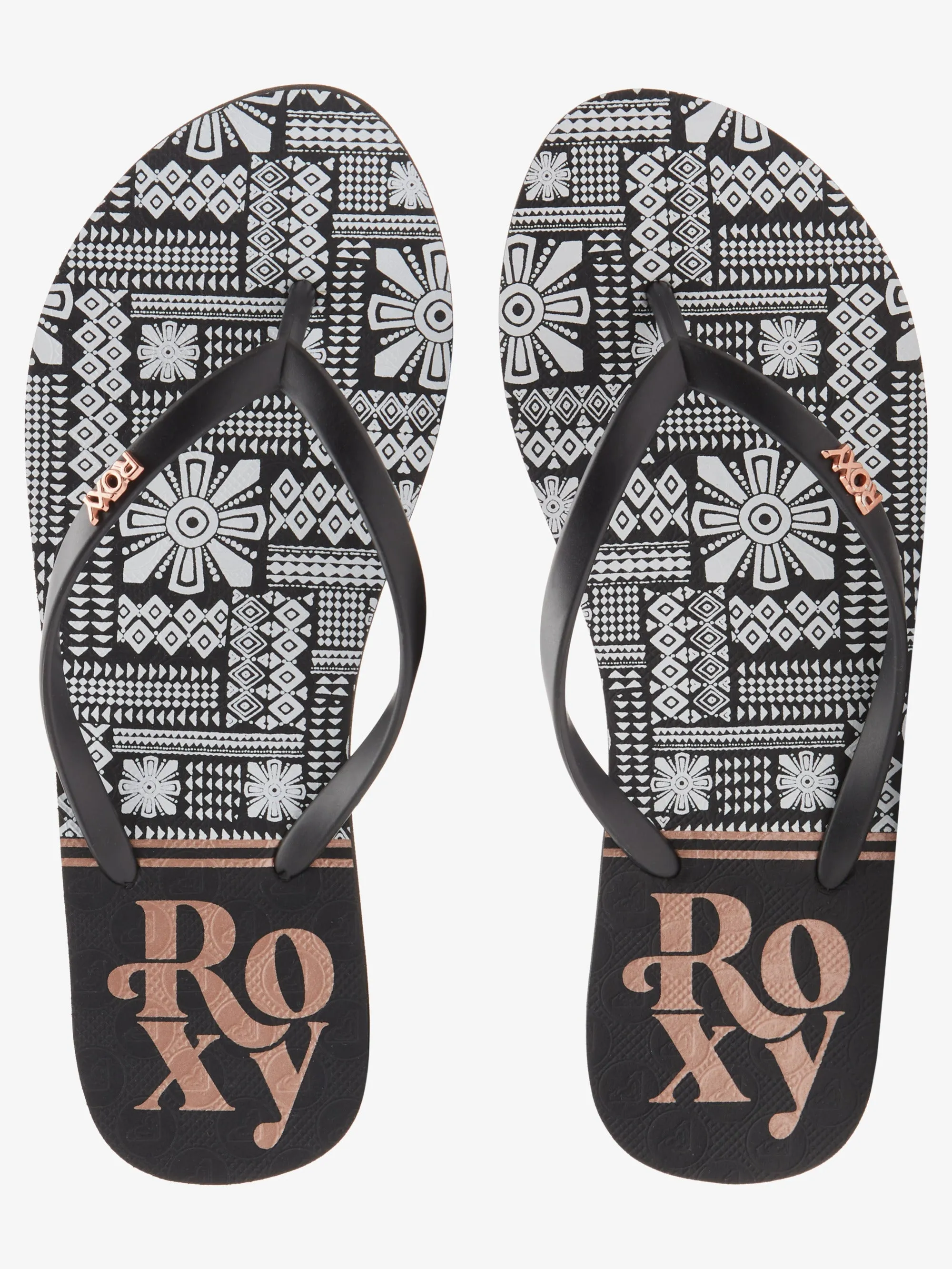 Womens Viva Stamp Flip-Flops