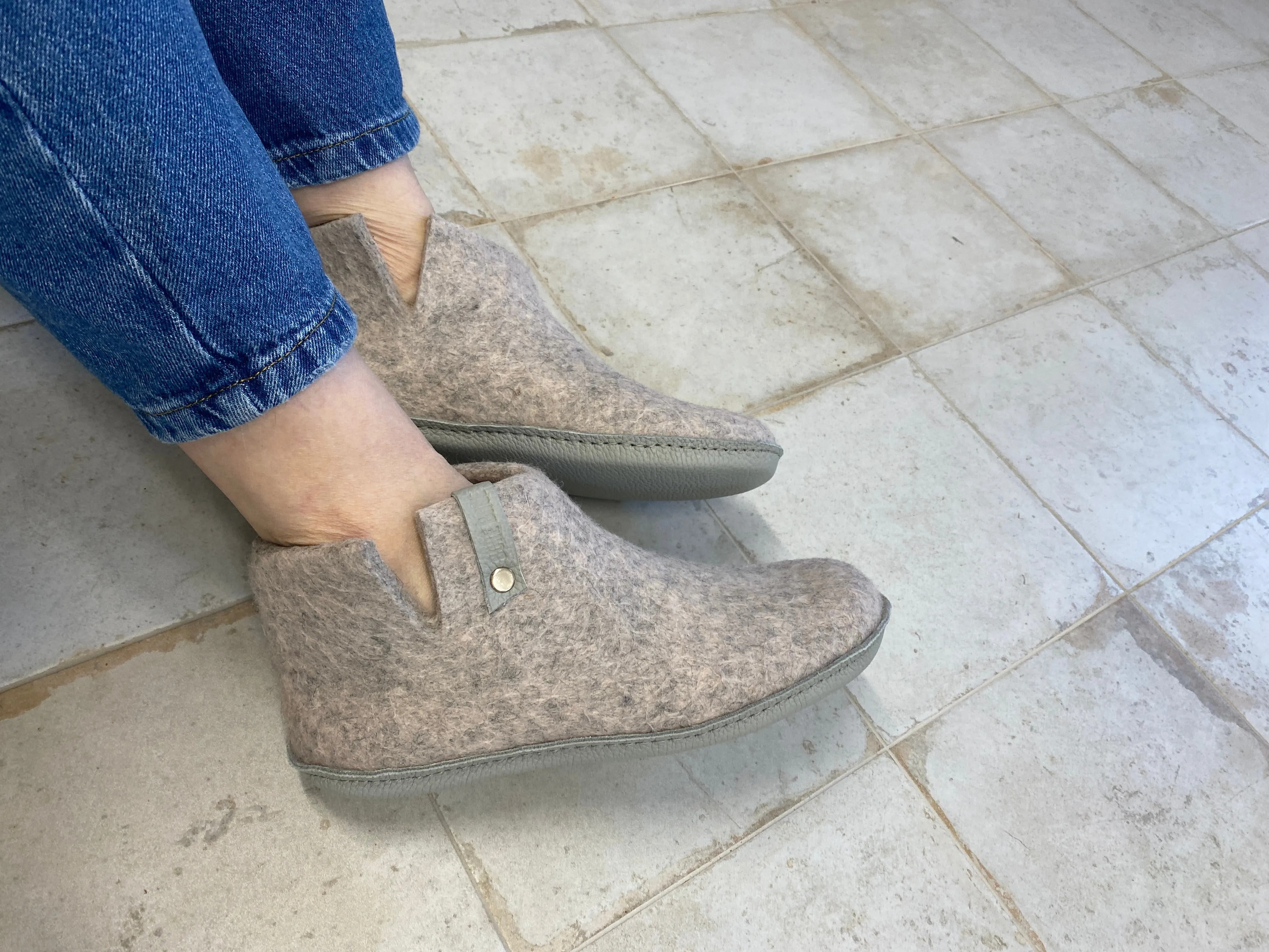 Women's WOOBOOTS - Beige