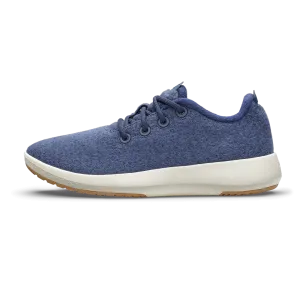 Women's Wool Runner Mizzles - Hazy Indigo (Natural White Sole)