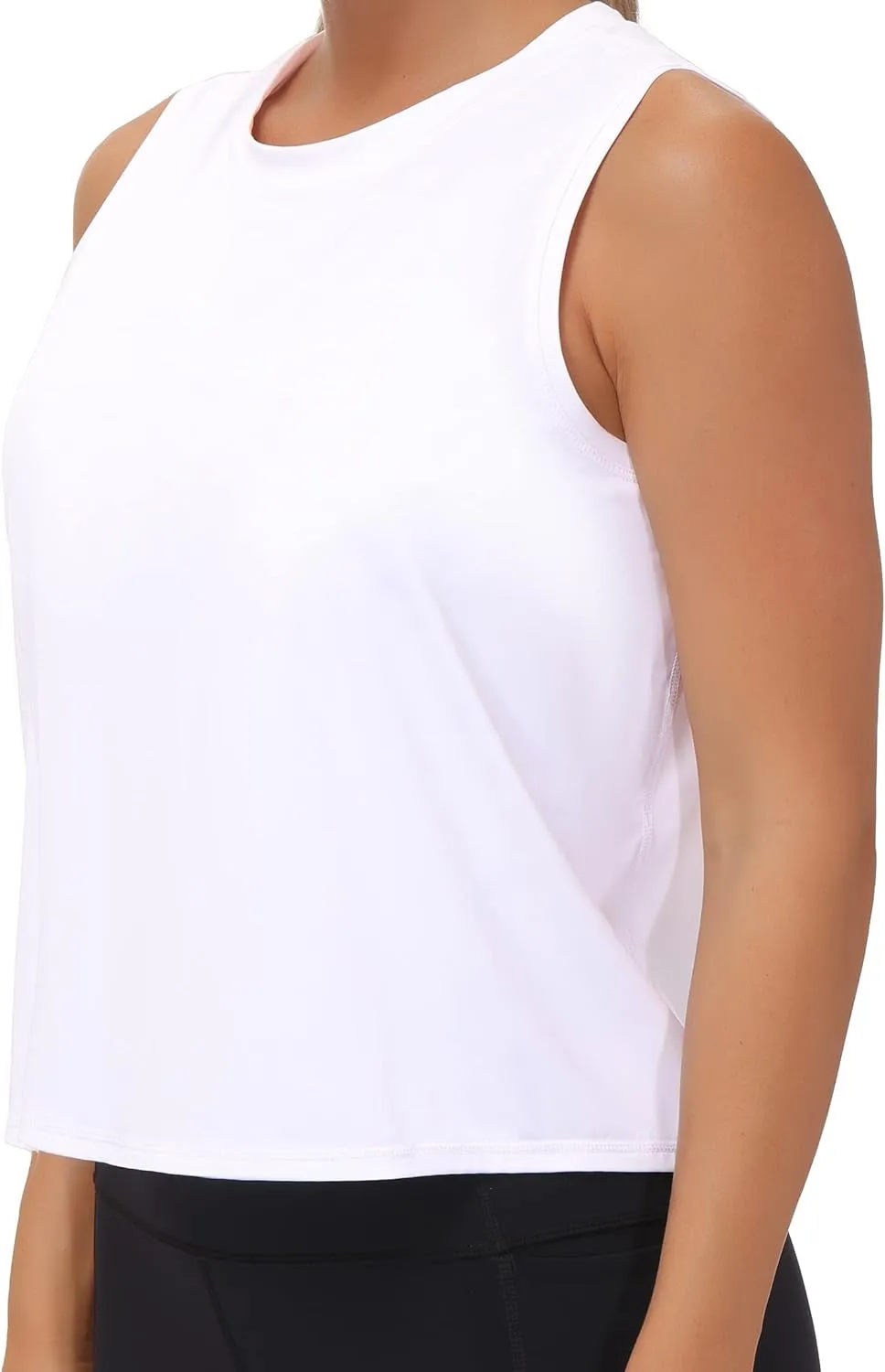 Women's Workout Tops in Ice Silk Quick Dry Sleeveless